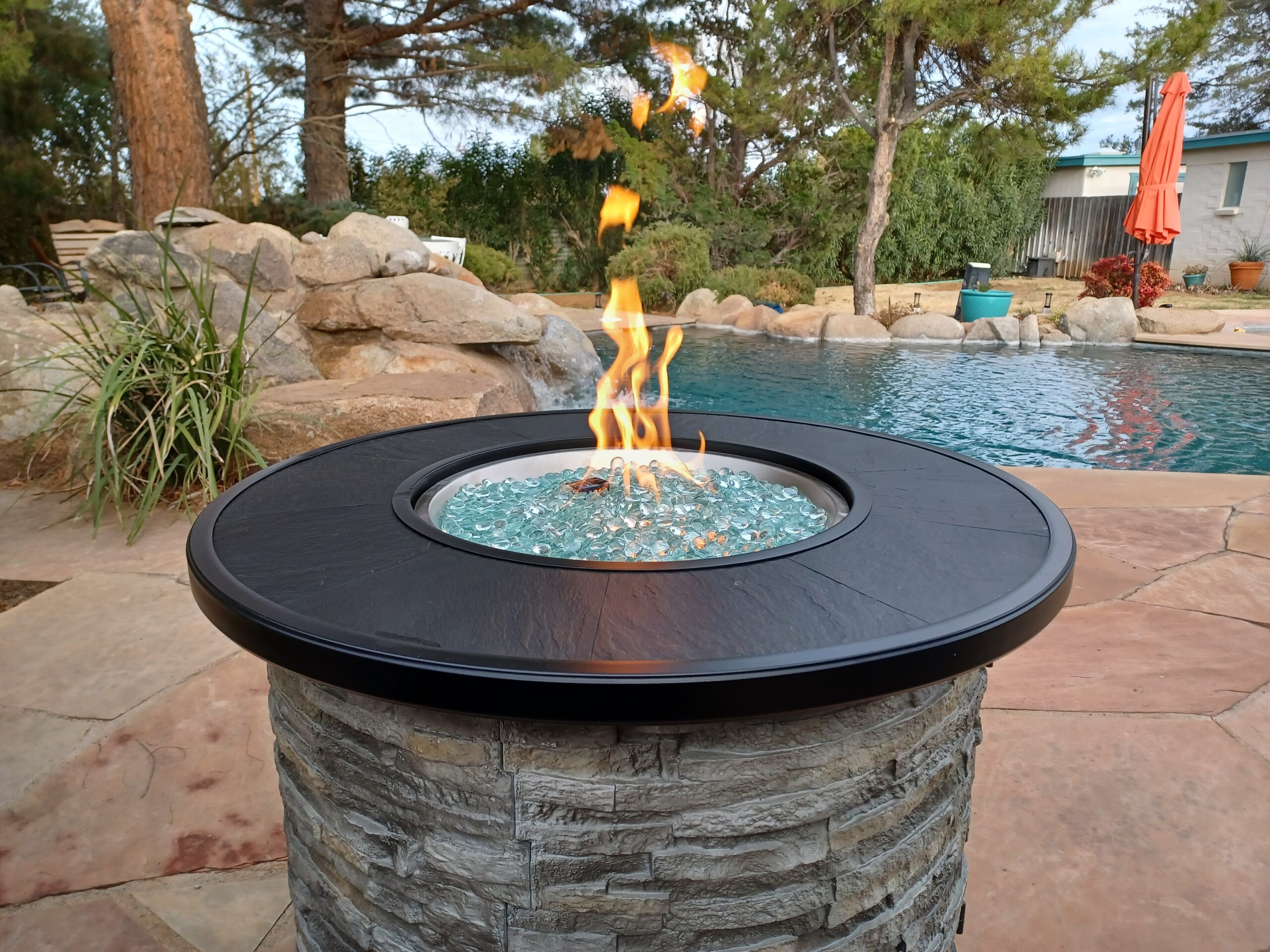 Gas Fireplace Firepit